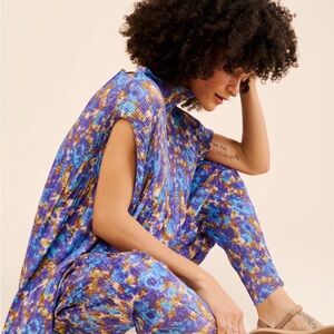 Free People Kahindo Printed Balloon Jumpsuit Secondhand(12)$300 MSRP